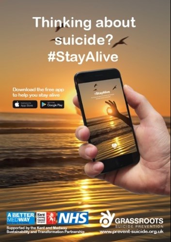suicide helpline poster