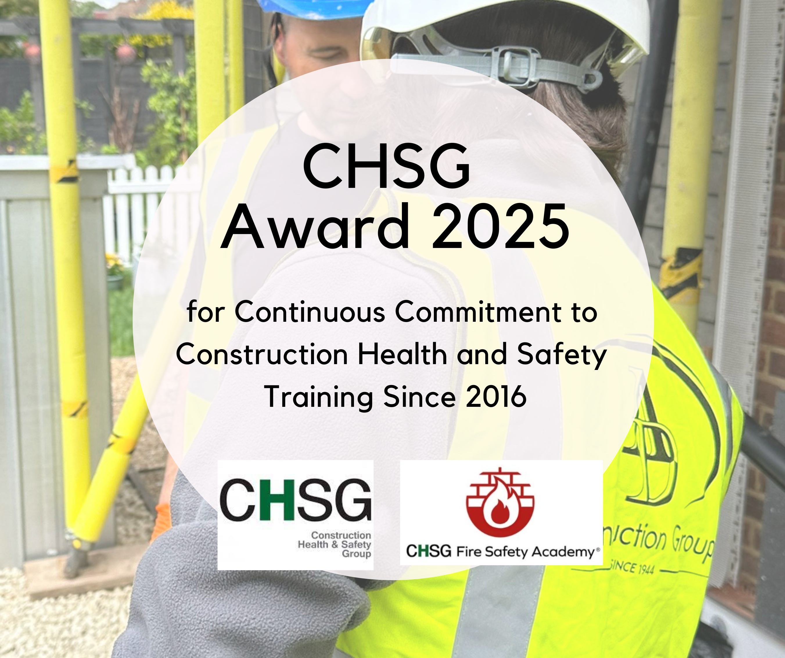 AD Presented with CHSG Training Award 2025