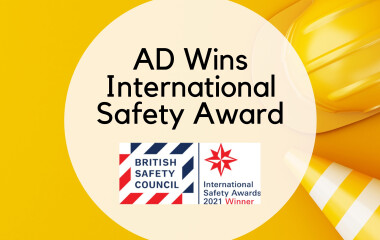 AD Wins BSC International Safety Award 2021